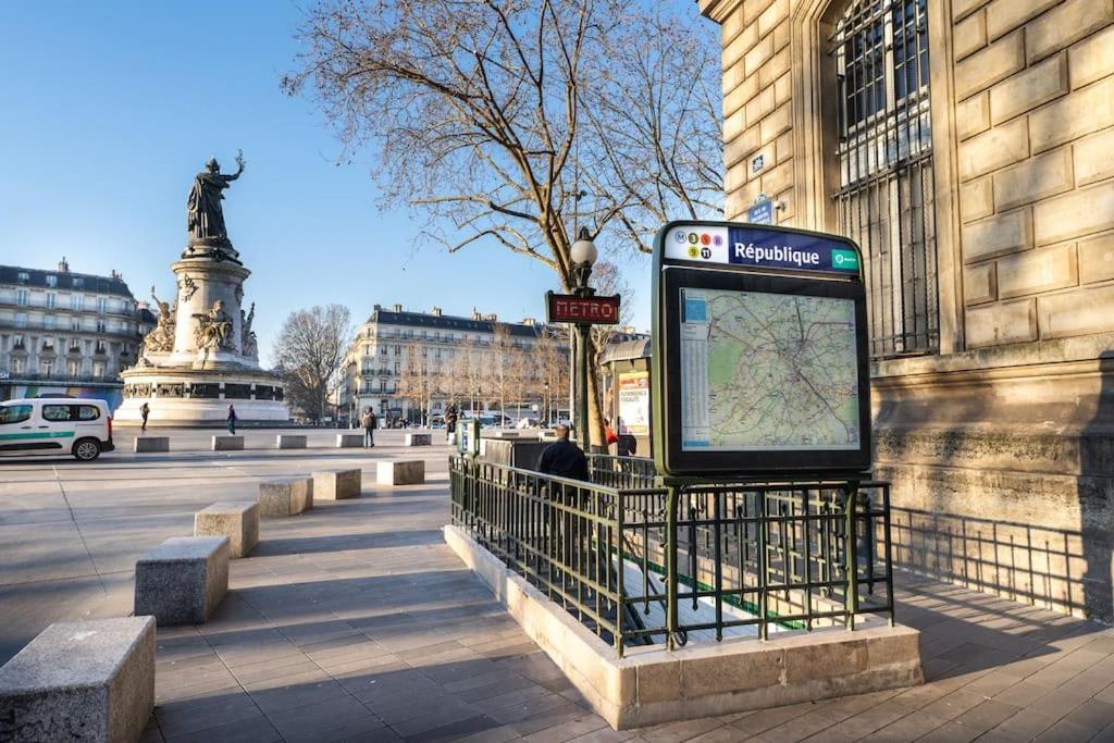 Lumineux. Studio Republique/bastille, Marais *